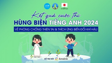 KẾT QUẢ CUỘC THI HÙNG BIỆN TIẾNG ANH CHO TRẺ EM VỀ PHÒNG CHỐNG THIÊN TAI VÀ THÍCH ỨNG VỚI BIẾN ĐỔI KHÍ HẬU NĂM 2024